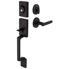 Harney Hardware 87421 Riley Handleset With Interior Reversible Lever