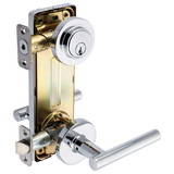 Harney Hardware 87434 Riley Interconnected Lock, Reversible Passage Lever, UL Fire Rated, ANSI 2