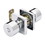 Harney Hardware 87775 Oaklyn Keyed / Entry Contemporary Door Knob Set, Chrome, Price/EA