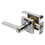 Harney Hardware 87850 Palm Keyed / Entry Door Lever Set, Contemporary, Chrome, Price/each