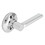 Harney Hardware 87871 Door Lever Inactive / Dummy Function Contemporary Style Fall, Chrome