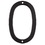 Harney Hardware 36500 4 In. Contemporary House Number 0, Matte Black, Price/EA