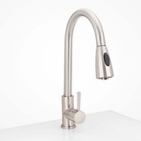 Harney Hardware Kitchen Sink Faucet Contemporary / Modern, Pull Down Spray