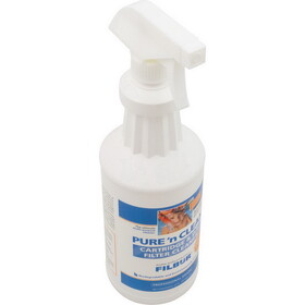 Filbur FC-6350 Cartridge and Grid Cleaner, Pure and Clean, 32oz.
