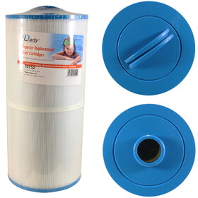 Darlly Filtration 70752 Cartridge, 75sqft, ht, 2" Male Slip b, 7"dia, 14-3/4"L, 3oz