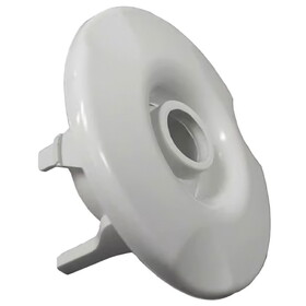 Waterway Plastics 227-4000-CW Bath Eyeball & Smooth Escutcheon Assy-Clssic Wht