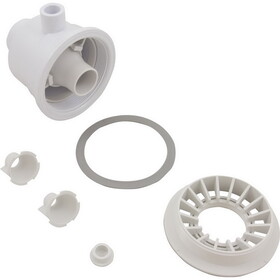 Custom Molded Products Swim Jet Turbo Power (2In Spg 1.5Ins) White