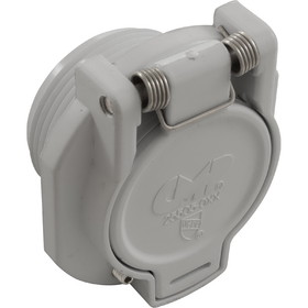 Custom Molded Products Vac Lock 1-1/2In Mip, Gray