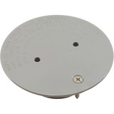 Custom Molded Products 25527-101-100 Floor Inlet Fitting Cover Wth Screw Gray
