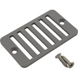 Custom Molded Products 25533-001-010 Rectangular Grate W/ Screws (Gy)