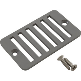 Custom Molded Products 25533-001-010 Rectangular Grate W/ Screws (Gy)