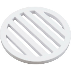 Custom Molded Products 3" Round Deck Drain Cover, White