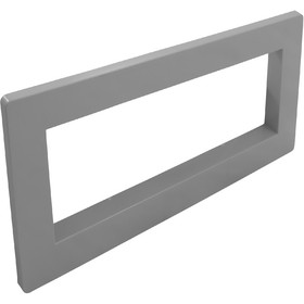 Custom Molded Products 25541-001-020 Wide Mouth Vinyl Pool Return Face Cvr Gray