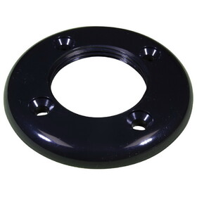 Custom Molded Products 25546-004-000 Vinyl Pool Return Faceplate Threaded Black