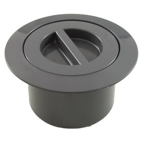 Custom Molded Products 25571-007-000 Volleyball Flange And Flush Cap Dark Gray