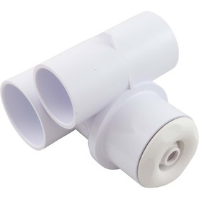 Custom Molded Products 25592-010-000 2In Spa Master Gunite Jet Assembly (Dir, 5Sc) White
