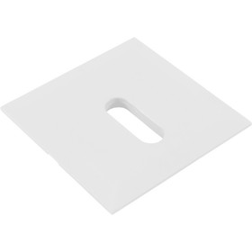 Custom Molded Products 25597-000-120 Deck Jet (J-Style) Square Cover White