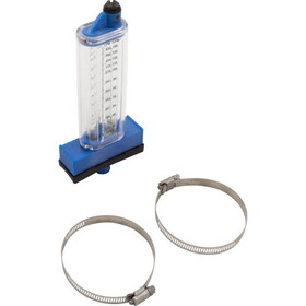 Rola-Chem/Paradise Industries 570351T Flowmeter, Rola-Chem Top Mount, 2" PVC, 30-150 GPM