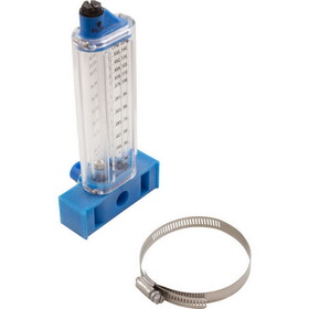 Rola-Chem/Paradise Industries 570351V Flowmeter, Rola-Chem Vertical Mount, 2" PVC, 30-150 GPM