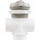 Waterway Plastics 600-4347 Diverter Valve, WW, 1", 2 Port, Top Mount, Vertical, Gry