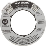 Hayward SPX0715G Valve Position Label, 2