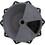 Praher E-50-S2B Lid Assembly, ABS Top/Side Mount Valves, 2", Blk, 125gpm