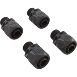 Zodiac R0621000 Soft Quick Connect Fittings, Pol Booster Pumps, 4Pk