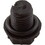 Waterway Plastics 760-1201 Drain Plug, Waterway HiFlo, 3/8", with O-Ring