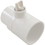 Waterway Plastics 400-4260 Tee Assembly With Relief Plug 2" Spigot X 2" S X 3/8" Fpt Wi