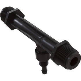 Mazzei 684-PVDF Injector, #684, 3/4"mpt, Black, PVDF