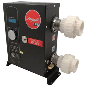 Raypak 100-10000662 Digital Electric Heater, Raypak E3T, 1.5" mpt, 230v, 5.5kW