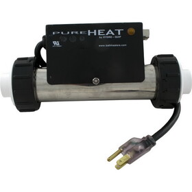 Hydro-Quip PH101-15UP Heater, Bath, H-Q InLine, 115v, 1.5kW, 3ft Cord, Plug