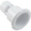 Waterway Plastics 215-1170 Wall Fitting, Waterway Mini Storm Gunite, Thread-In, White