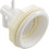 POWER STORM 3-3/4"HS A3/8"SB W3/4"S THD WHT