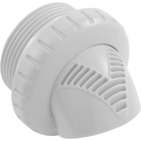 Infusion Pool Products Inlet Fitting, Infusion Venturi, 1-1/2"mpt, White