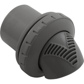 Infusion Pool Products VRFSISDG Inlet Fitting, Infusion Venturi, 1-1/2" Insider, Dark Gray
