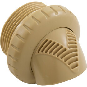 Infusion Products VRFTHTN Inlet Fitting, Infusion Venturi, 1-1/2"mpt, Tan