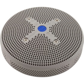 AquaStar Pool Products 6HPHA103 Suction Cover, HydroAir Repl, 6", 224gpm, w/Screws, Lt Gray