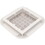 Aquastar Pool Products 914101 Main Drain Grate, 14" x 14" Square, 2 Retro 9"x9", White