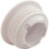 Aquastar JO101 Retrofit Eyeball, Flush, 1-1/2"mpt, White