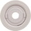 Aquastar JO101 Retrofit Eyeball, Flush, 1-1/2"mpt, White