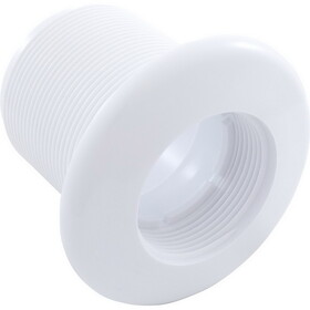 HydroAir/Balboa 30-3803WHT Wall Fitting, BWG/HAI Hydro Jet, 2-9/16"l, 2-3/8"hs, Long, White