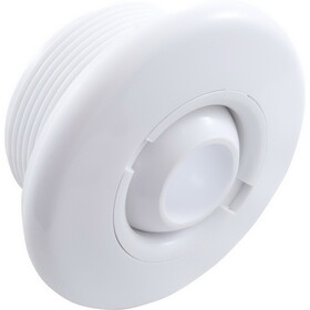 HydroAir/Balboa 50-3500WHT Jet Intl, BWG/HAI Hydro Jet, 3-3/8"fd, w/o Nut, Dir, Smth, White