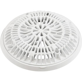 Custom Molded Products 25531-000-000 Drain Cover, CMP Galaxy, w/ Frame, White