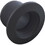 Custom Molded Products 25523-004-000 Return Wall Fitting, Ext, Gunite, CMP, 1-1/2"s x 2"mpt, Black