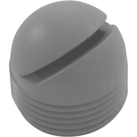 Custom Molded Products 25558-101-000 Aerator, CMP, 3/4"mpt, Round, Slotted, Gray