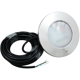 J&J Electronics LPL-F2CW-120-50-PSQ Pool Light, Color Splash XGW 500, RGBW LED, 115V, 58W, 50ft, SQ