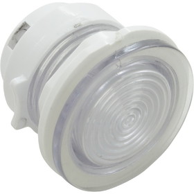 Waterway Plastics 630-0008 Light Lens, WW Mini, 2-1/8" fd, 1-1/2 hs, w/ Nut & Reflector