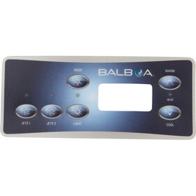 Balboa Water Group 10402 Overlay, Standard Digital, 2 Jet/Light
