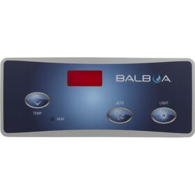 Balboa Water Group 10352 Overlay, Duplex Digital, Jet/Light, LED